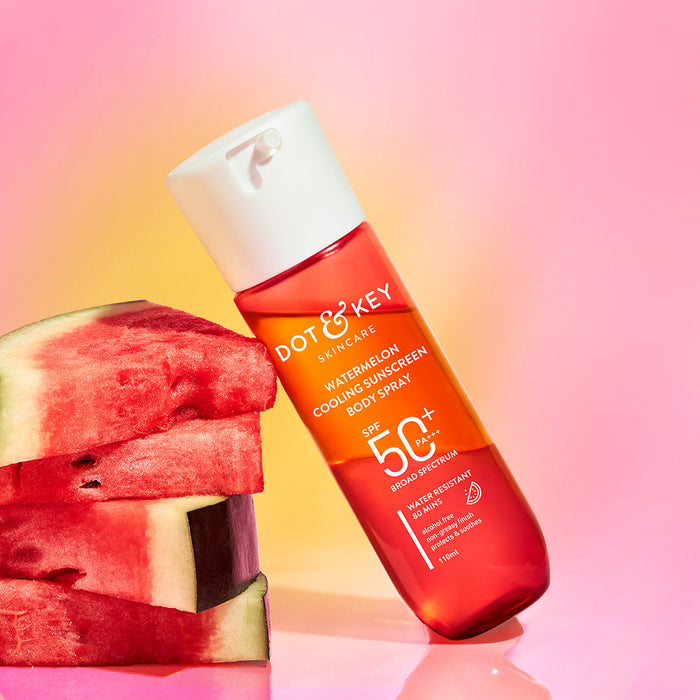 Watermelon Cooling Sunscreen Body Spray In-Vivo Tested SPF 50+ PA+++ - image 1