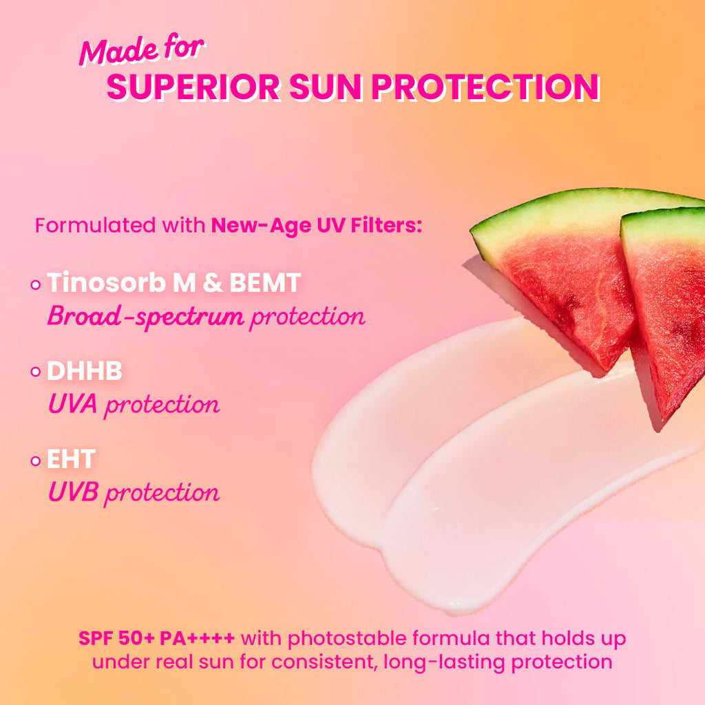 Watermelon Sunscreen SPF 50+ PA++++ With New-Age UV Filters For Oily Skin - image 2