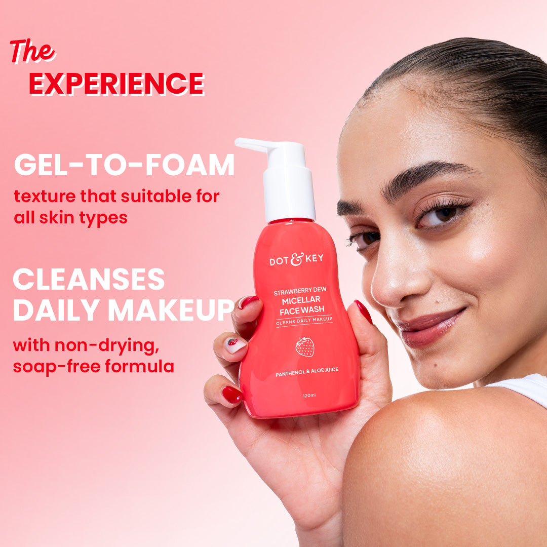 Strawberry Dew Micellar Face Wash - image 2