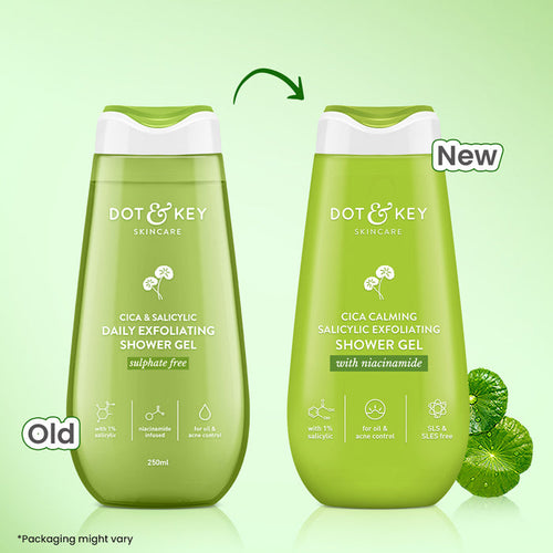 Cica + 1% Salicylic Acid Exfoliating Shower Gel - image 2