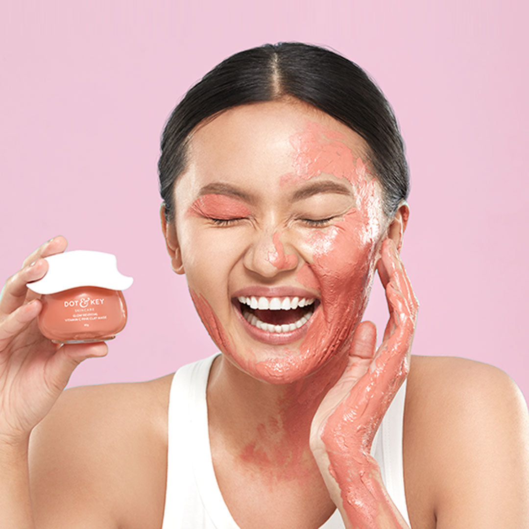 Vitamin C, Face Mask With Kakadu Plum, Skin Glow, Pigmentation & Dark Spots,  Oily, Normal & Dry Skin