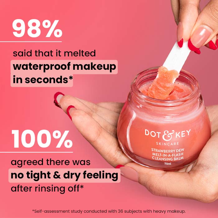 Strawberry Dew Cleansing Balm for Dewy Skin - image 3