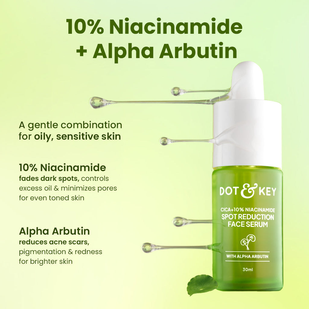 Cica + 10% Niacinamide Face Serum for Oily Skin - image 3