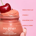 Vitamin C, Face Mask With Kakadu Plum, Skin Glow, Pigmentation & Dark Spots,  Oily, Normal & Dry Skin