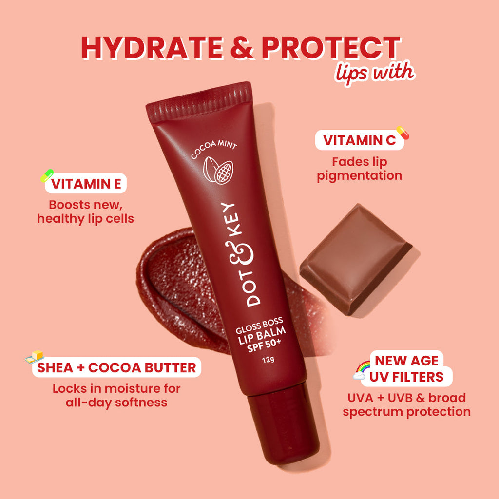 Vitamin C + E Gloss Boss Lip Balm In-Vivo Tested SPF 50+ PA+++ - image 28