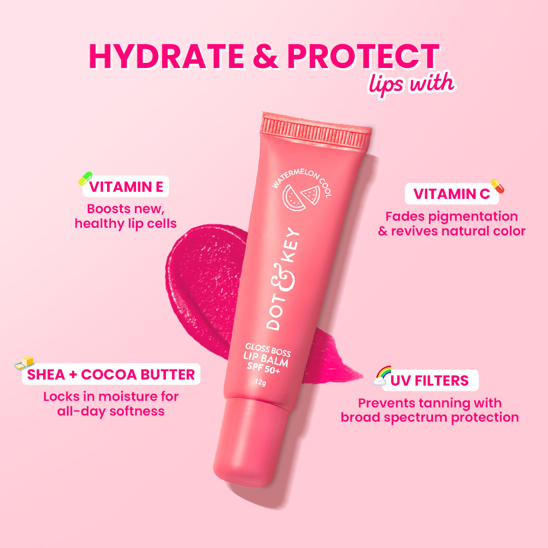Vitamin C + E Gloss Boss Lip Balm In-Vivo Tested SPF 50+ PA+++ - image 20