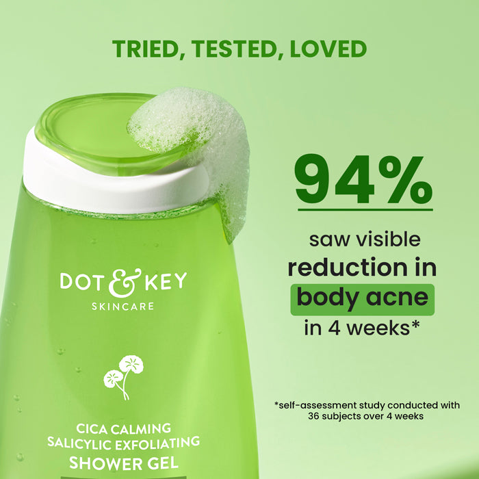 Cica + 1% Salicylic Acid Exfoliating Shower Gel - image 4