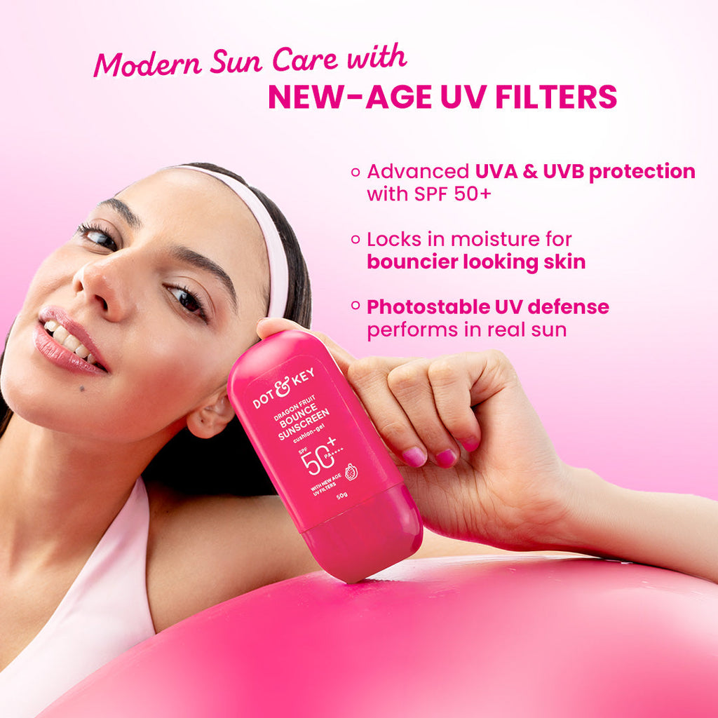 Dragon Fruit Bounce Gel Sunscreen SPF 50+ PA++++, With New-Age UV Filters - image 4