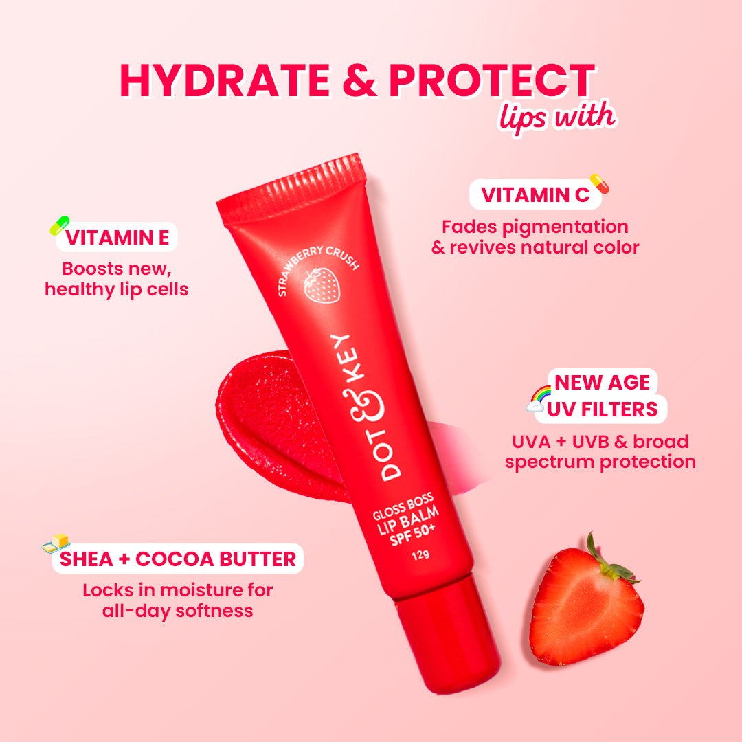 Vitamin C + E Gloss Boss Lip Balm In-Vivo Tested SPF 50+ PA+++ - image 4