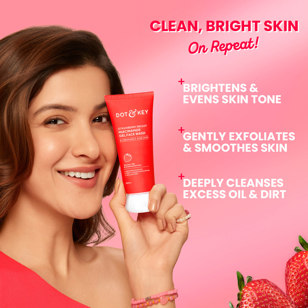 Strawberry Bright Niacinamide Gel Face Wash - image 4