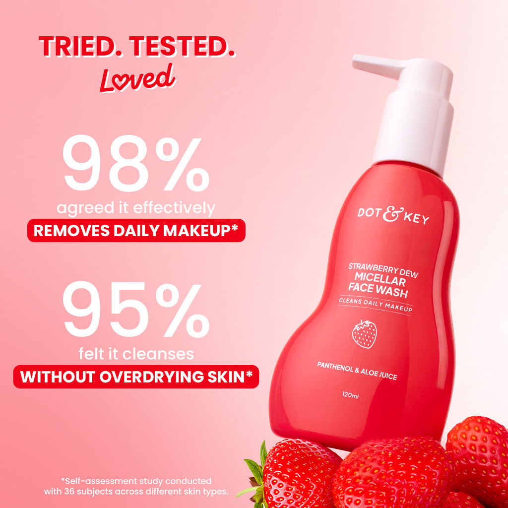 Strawberry Dew Micellar Face Wash - image 5