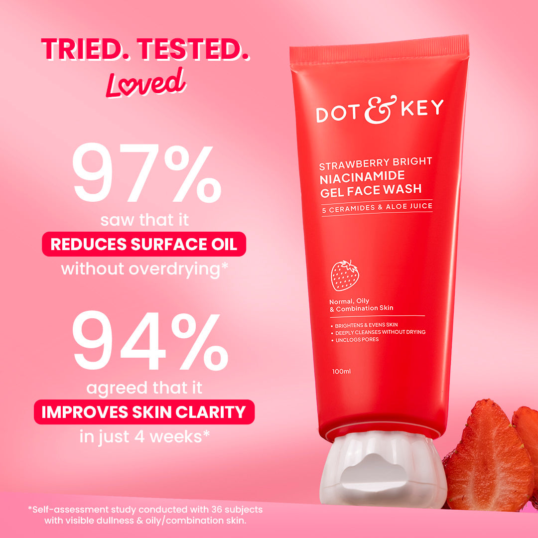 Strawberry Bright Niacinamide Gel Face Wash - image 5