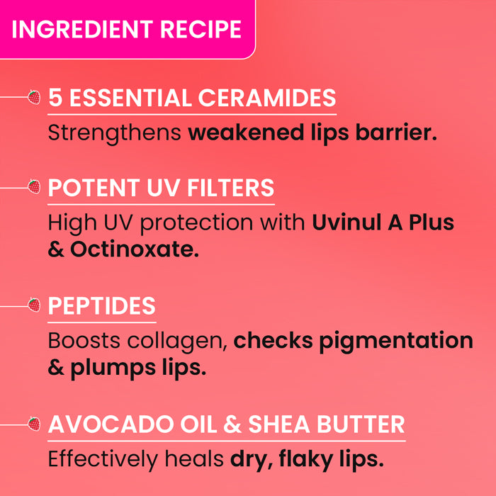 Ceramide + Peptide Lip Balm In-Vivo Tested SPF 50+ PA+++ - image 21
