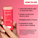 Strawberry Sunscreen Stick, In-Vivo Tested SPF 50+ PA++++ - image 7