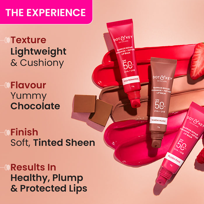 Ceramide + Peptide Lip Balm In-Vivo Tested SPF 50+ PA+++ - image 6