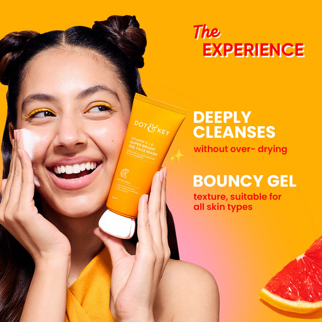 Vitamin C + E Gel Face Wash for Glowing Skin - image 2