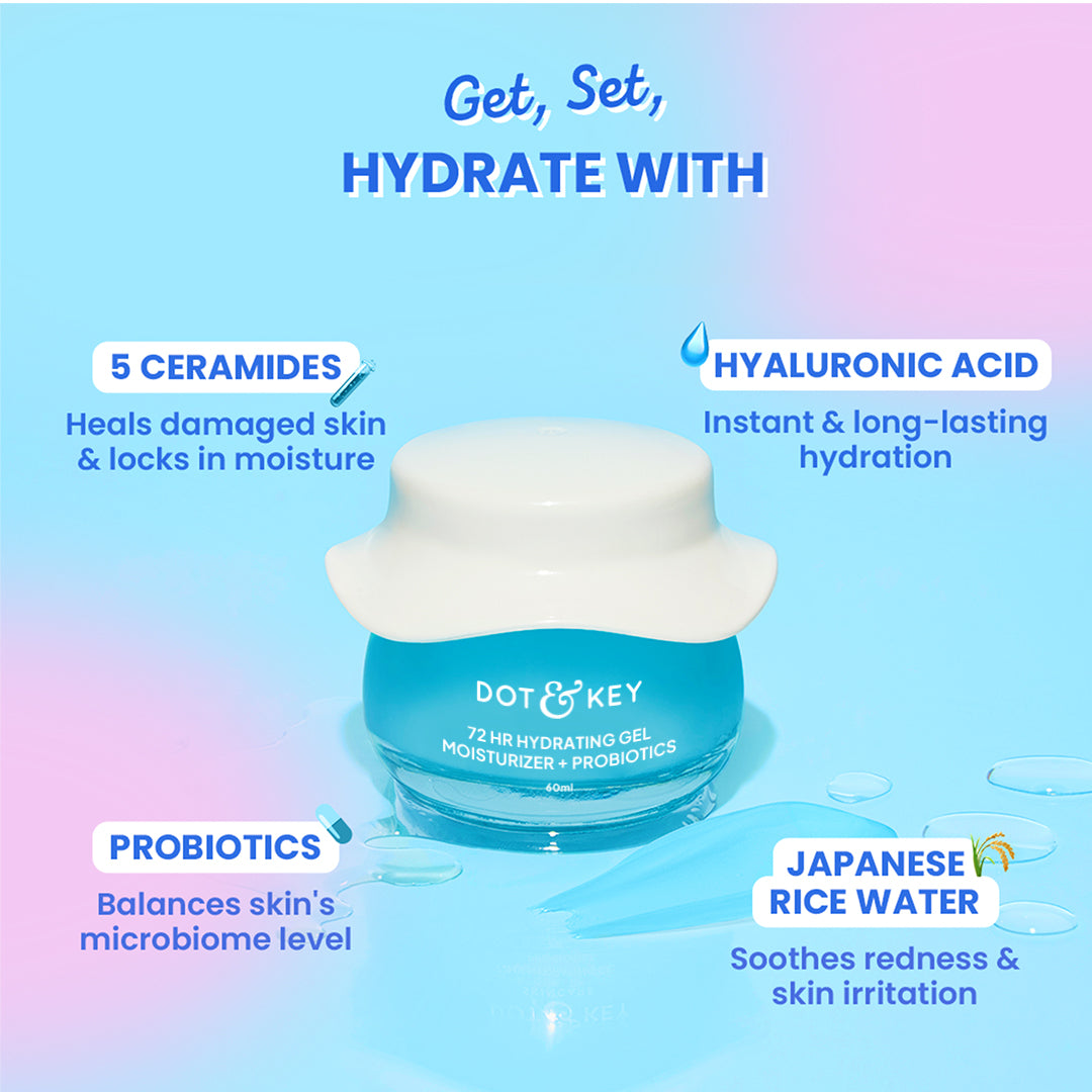 72HR Gel Moisturizer + Probiotics for Face - image 3