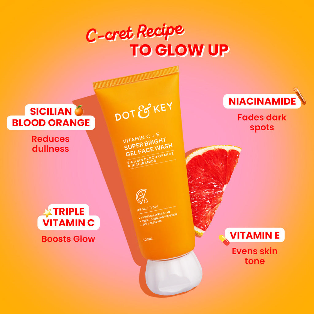 Vitamin C + E Gel Face Wash for Glowing Skin - image 3