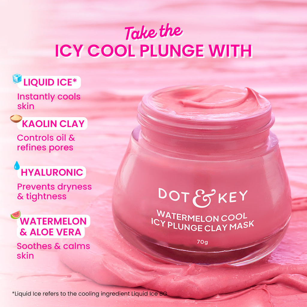 Watermelon Cool Icy Plunge Clay Mask - image 3