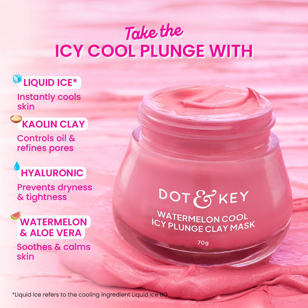 Watermelon Cool Icy Plunge Clay Mask - image 3