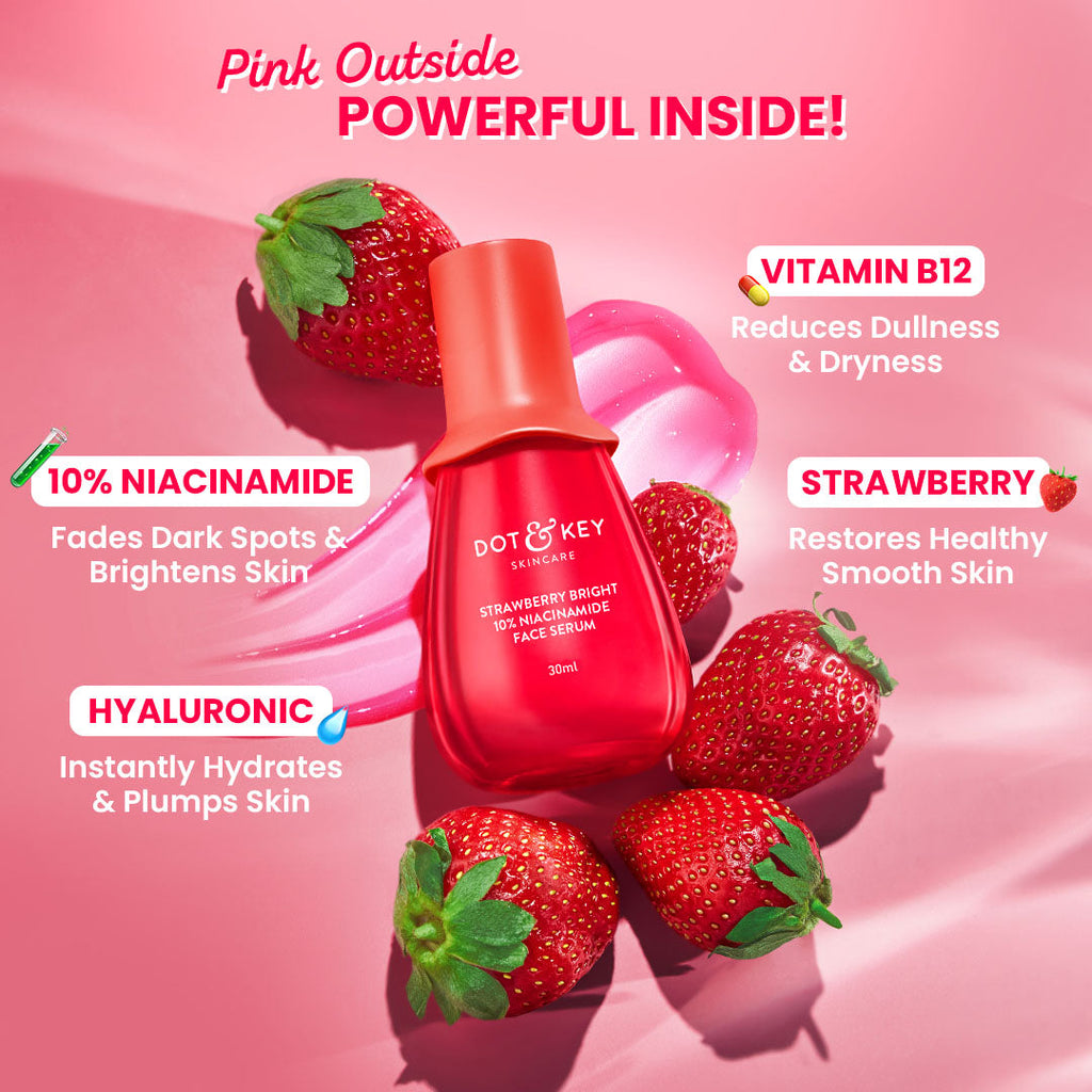 Strawberry Bright 10% Niacinamide Face Serum - image 4