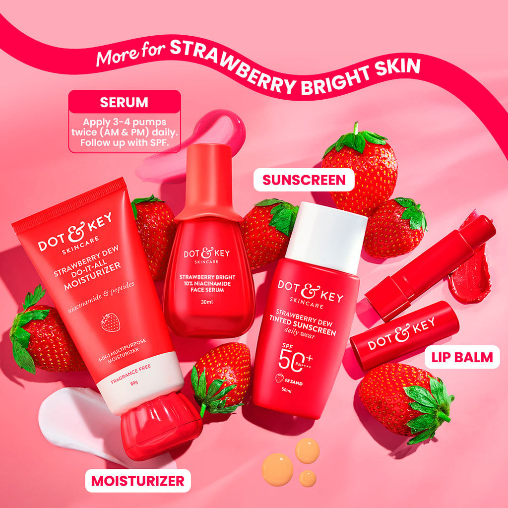 Strawberry Bright 10% Niacinamide Face Serum - image 7