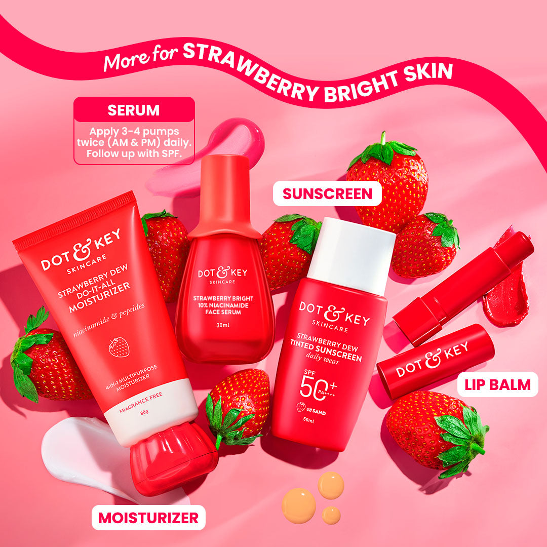 Strawberry Bright 10% Niacinamide Face Serum - image 7