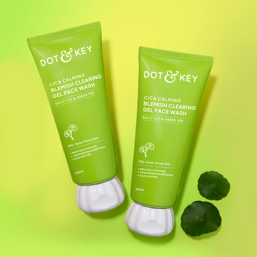 Cica + Salicylic Gel Face Wash 100g - Pack of 2 - image 1