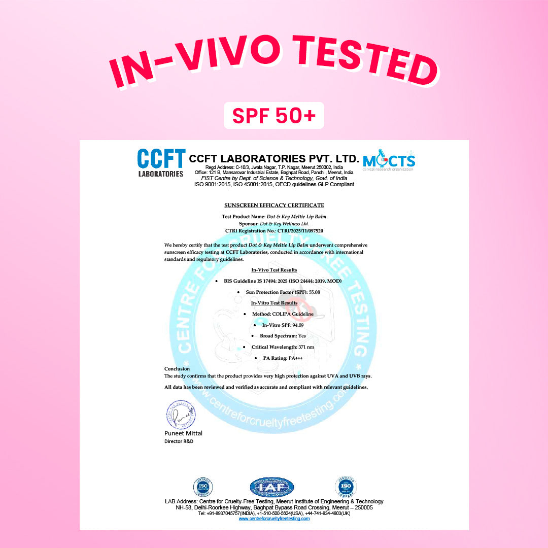 Meltie Lip Balm In-Vivo Tested SPF 50+ PA+++ - image 18